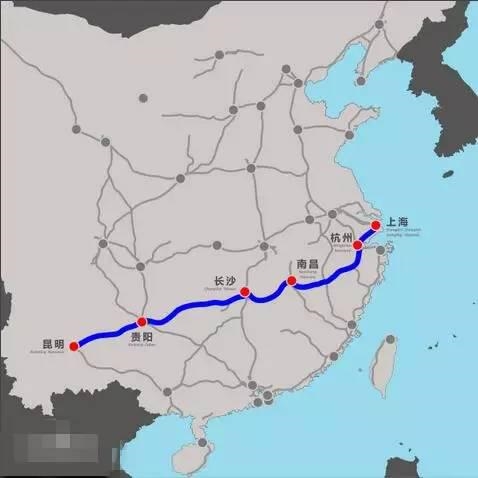 350公里/小時(shí)！中國(guó)東西向最長(zhǎng)高鐵將通車